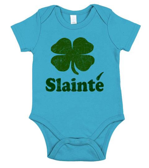 Vintage Slainte 1 Short Sleeve Baby One-Piece