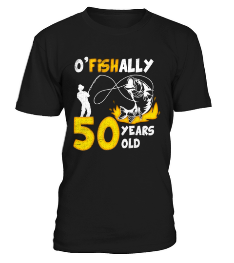50th Birthday Fishing 1973 Vintage Fisherman Angle T-Shirt Unisex