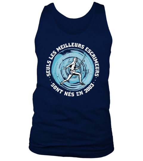 Fencers born in 2003 Birthday Vintage Tank Top Unisex