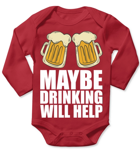 Beer Brewery Long Sleeve Baby One-Piece