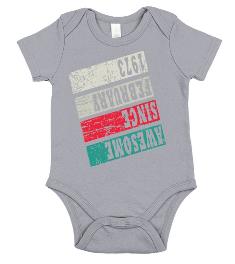 Vintage 1958 Vintage Retro Birthday Gift Short Sleeve Baby One-Piece