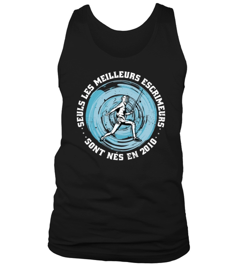 Fencers born in 2010 Birthday Vintage Tank Top Unisex