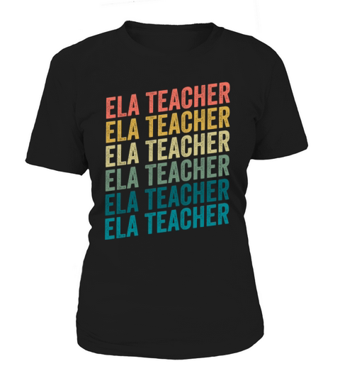 Retro Vintage ELA Teacher For English Language Women's T-Shirt