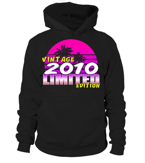 Limited Vintage 2010 Edition Hoodie Unisex