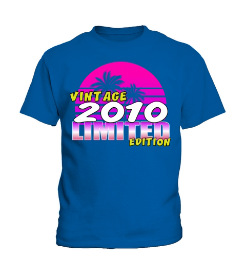 Limited Vintage 2010 Edition Kids T-Shirt