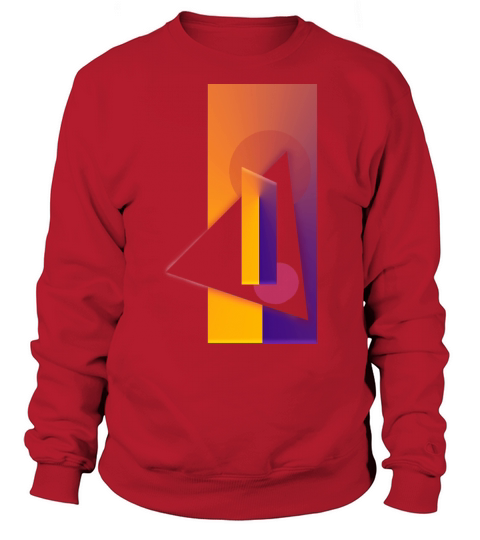 Geometric triangle popart 90s Sweatshirt Unisex