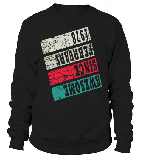Vintage 1978 Vintage Retro Birthday Gift Sweatshirt Unisex