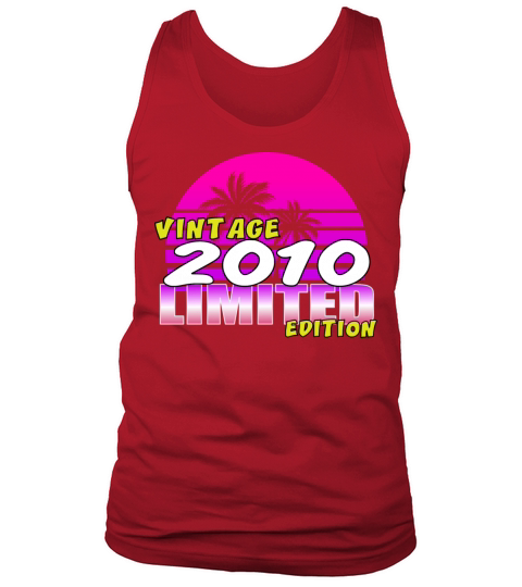 Limited Vintage 2010 Edition Tank Top Unisex