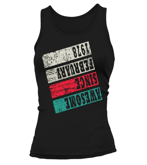 Vintage 1978 Vintage Retro Birthday Gift Tank top Woman