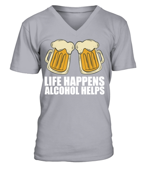 Beer Brewery V-Neck T-shirt