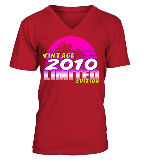 Limited Vintage 2010 Edition V-Neck T-shirt