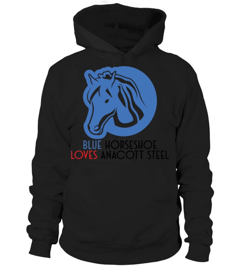 Blue horseshoe loves anacott steel Hoodie Unisex