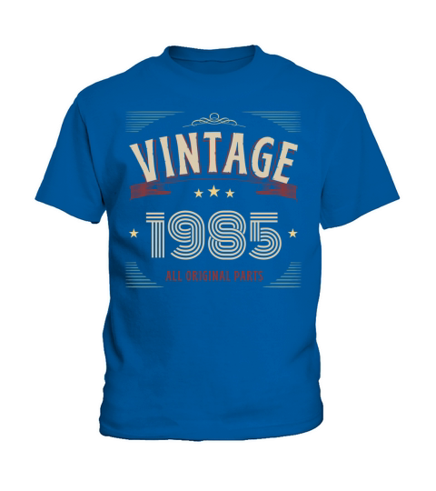 VINTAGE 1985 ALL ORIGINAL PARTS Kids T-Shirt