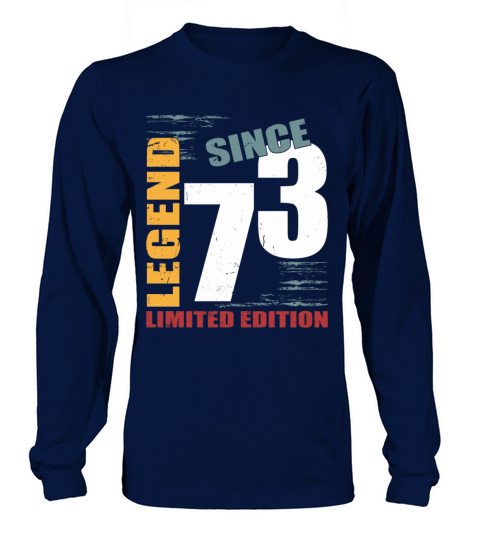 50th birthday vintage 1973 legend since 1973 Long sleeved Unisex