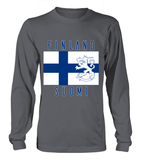 Finnish Gifts For Women Men Kids Finland Finn Long sleeved Unisex