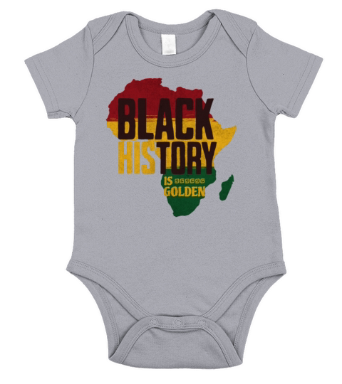 Black History Month Afro Melanin Black Women Short Sleeve Baby One-Piece