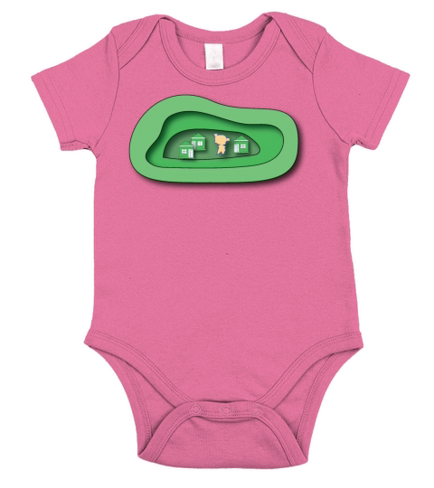 Little home Short Sleeve Baby One-Piece