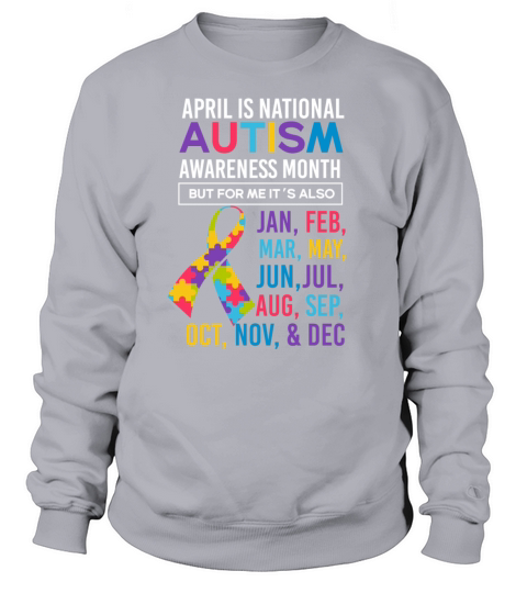 Autism April Awareness Support Autistic Child Sweatshirt Unisex