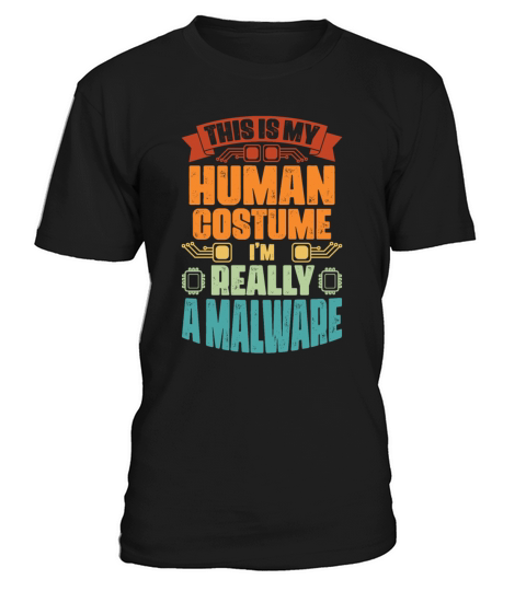 Vintage Cybersecurity Malware Costume Cyber T-Shirt Unisex
