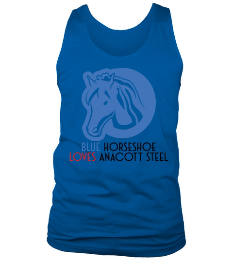 Blue horseshoe loves anacott steel Tank Top Unisex