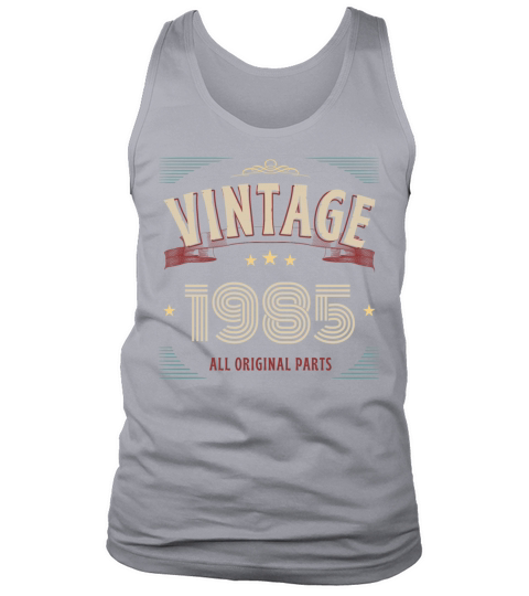 VINTAGE 1985 ALL ORIGINAL PARTS Tank Top Unisex