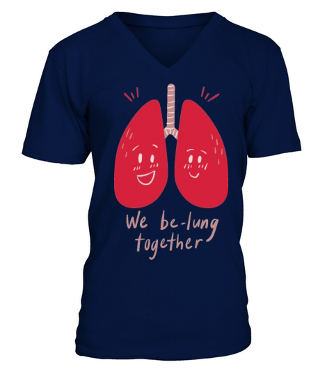 we be-lung together V-Neck T-shirt