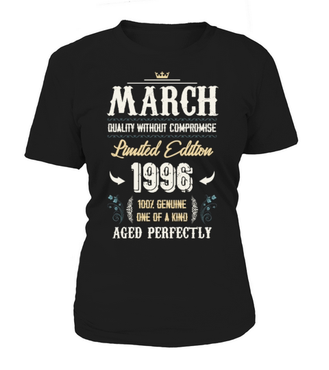 March 1996 Vintage Birthday Present Women's T-Shirt