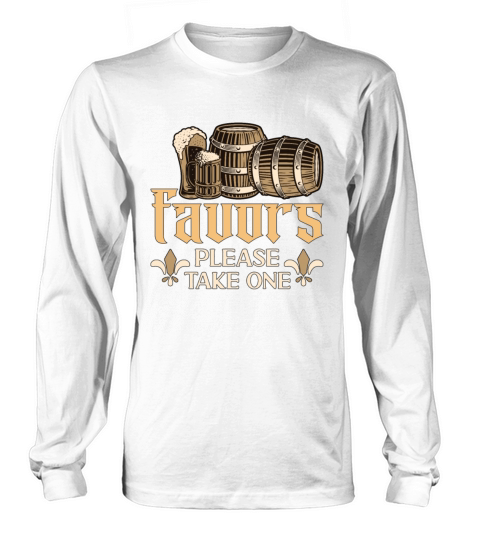 Beer Brewing Favors Please Take One Home Brewer Long sleeved Unisex