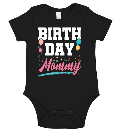 birthday mom Short Sleeve Baby One-Piece
