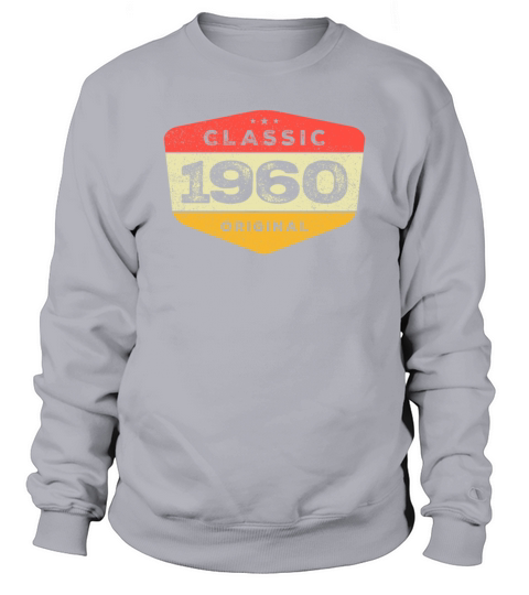 Classic 1960 63 Birthday Vintage Sweatshirt Unisex