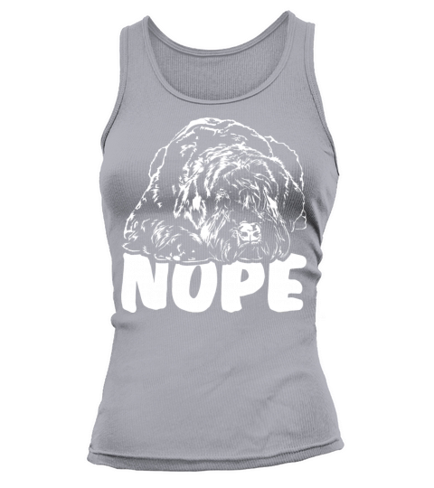 Giant Schnauzer dog nope dog quote Tank top Woman