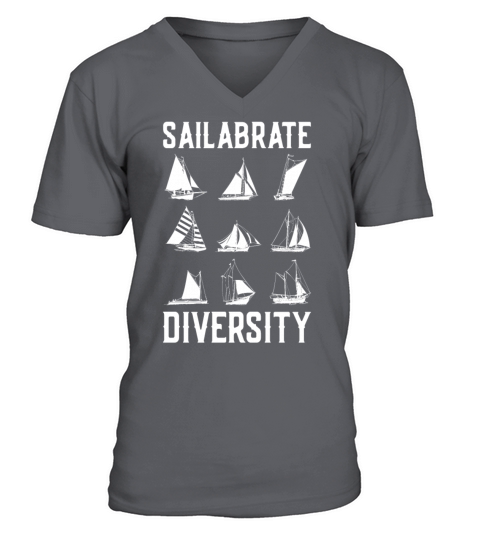 Sailboat Pun Sailor Quote Funny Sailing V-Neck T-shirt