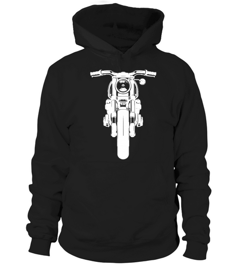 Retro Vintage Motorcycle I love my Motorbike Gift Hoodie Unisex