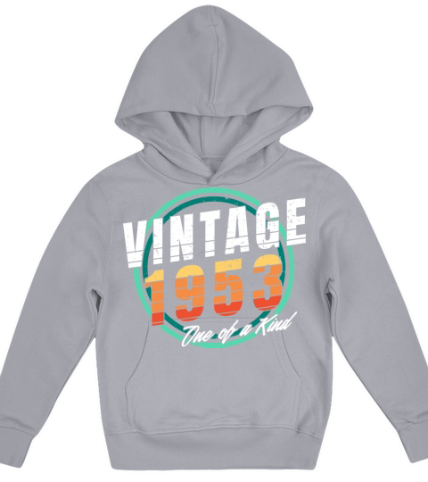 Vintage 1953 Shirt for Men Women 70 Year Old 70th Kids Hoodie
