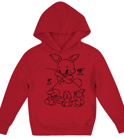 Vintage Easter Kids Hoodie