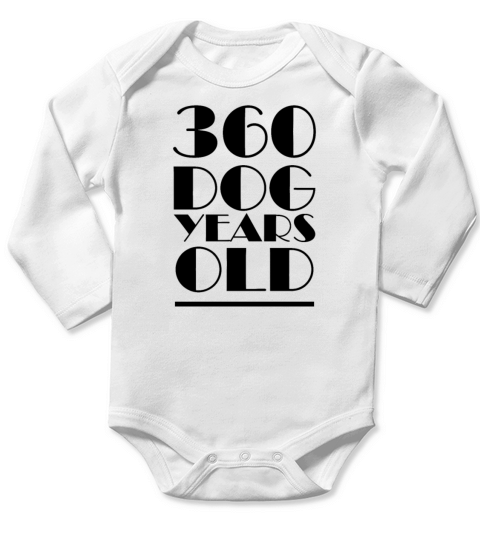 Humorous Retirement 50th Birthday Funny 350 Dog Long Sleeve Baby One-Piece