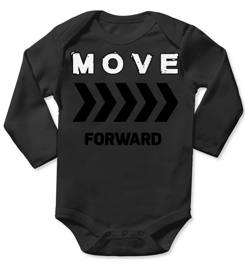 Move for ward FOR WHITE Clothing or prints Long Sleeve Baby One-Piece