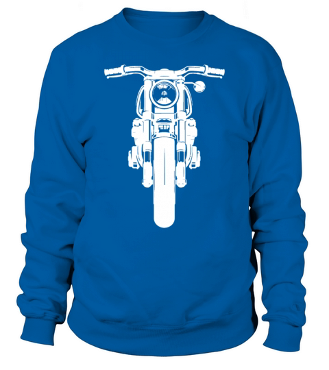 Retro Vintage Motorcycle I love my Motorbike Gift Sweatshirt Unisex