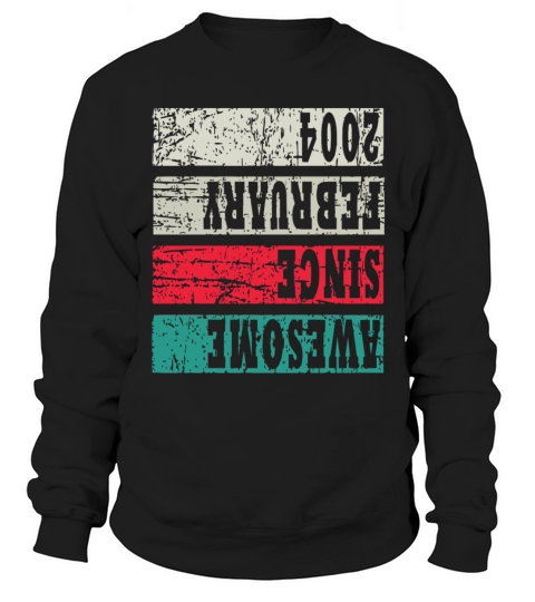 Vintage 19th Birthday 2004 Sports Gift Sweatshirt Unisex