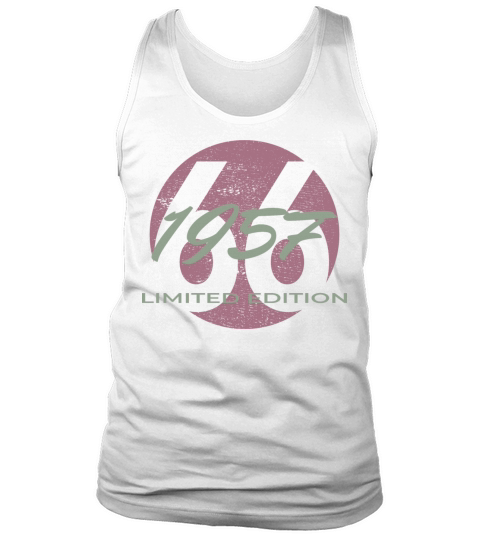 66th birthday men women 66 years 1957 vintage Tank Top Unisex