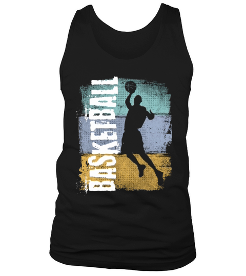 Basketball Vintage Retro Basketball Player Tank Top Unisex