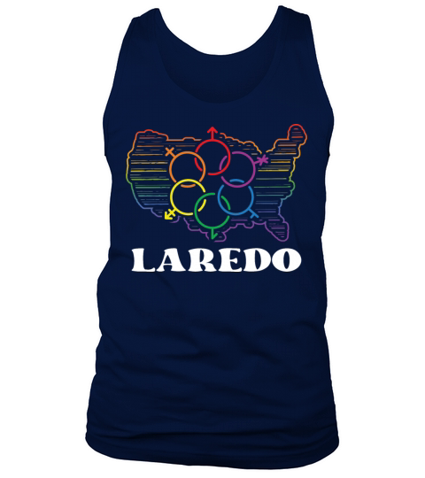 Laredo Pride Month Pride Flag LGBT Community LGBTQ Tank Top Unisex
