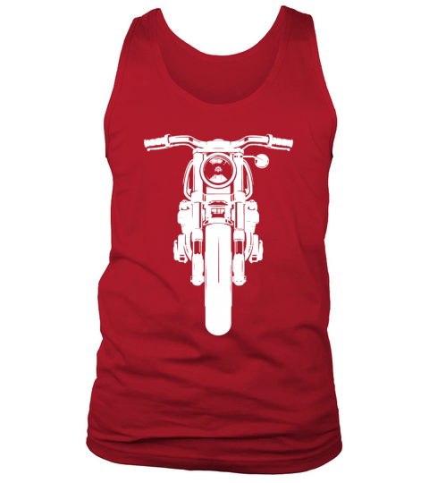 Retro Vintage Motorcycle I love my Motorbike Gift Tank Top Unisex