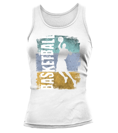 Basketball Vintage Retro Basketball Player Tank top Woman