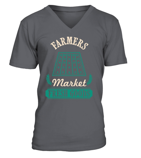 farmer fresh food V-Neck T-shirt