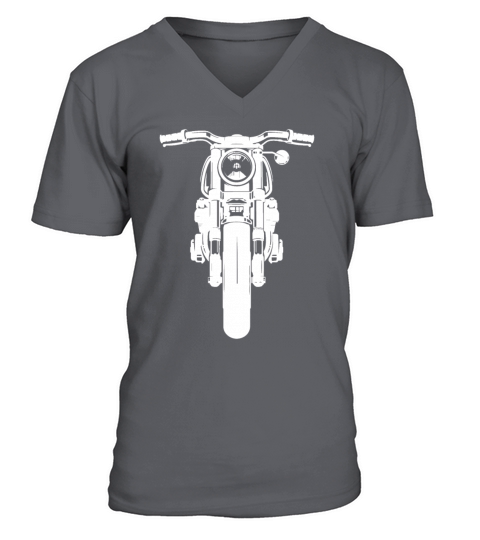 Retro Vintage Motorcycle I love my Motorbike Gift V-Neck T-shirt