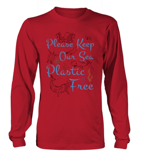 Love Save Seas Protect Oceans Day Quote Earth Day Long sleeved Unisex