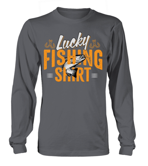 lucky fishing Long sleeved Unisex