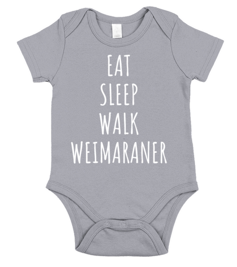 Eat Sleep Walk Corgi Short Sleeve Baby One-Piece