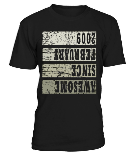 Born 2009 February 14th Birthday Gift T-Shirt Unisex